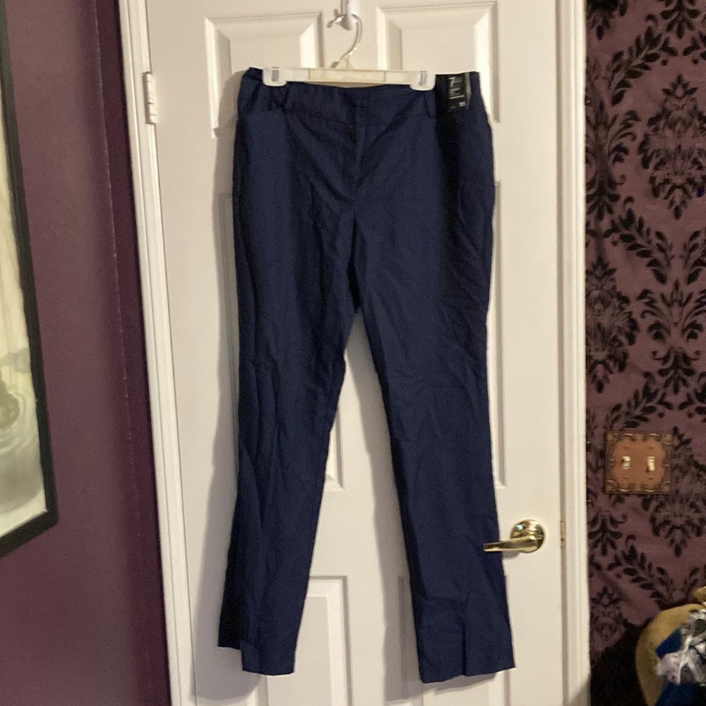 New York and Company, Navy Blue, Straight leg, Pants, New with tags, Sz 16, Tall